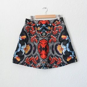 NWT Alice and Olivia Floral Skirt SZ:4